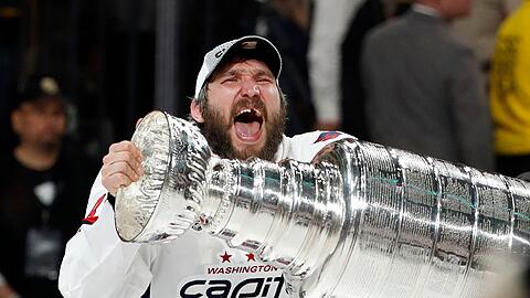 Der Sieg im Stanley Cup 2018 ist der größte Erfolg in Owetschkins Zeit als NHL-Profi.