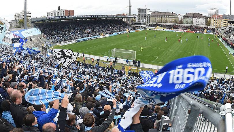 Wird die Heimspielstätte des TSV 1860 in der Dritten Liga immer voll? Das Grünwalder Stadion auf Giesings Höhen. Wird die Heimspielstätte des TSV 1860 in der Dritten Liga immer voll? Das Grünwalder Stadion auf Giesings Höhen.