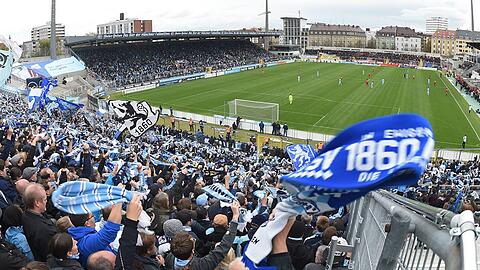 Wird die Heimspielstätte des TSV 1860 in der Dritten Liga immer voll? Das Grünwalder Stadion auf Giesings Höhen.