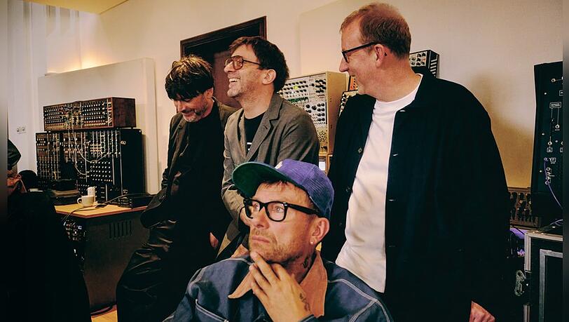 Blur veröffentlichen im Juli ein neues Album und sind mit diesem auf Tour.