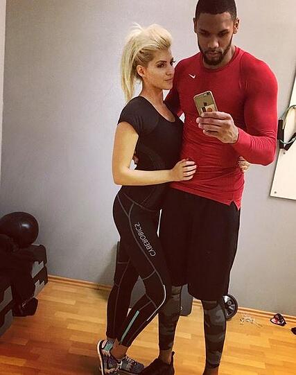 Sarah Nowak und ihr neuer Freund Dominc Harrison