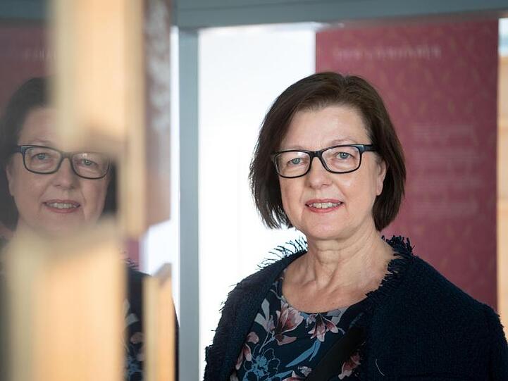 Eva Ehrenfeld, Leiterin des Hölderlinhauses Lauffen.