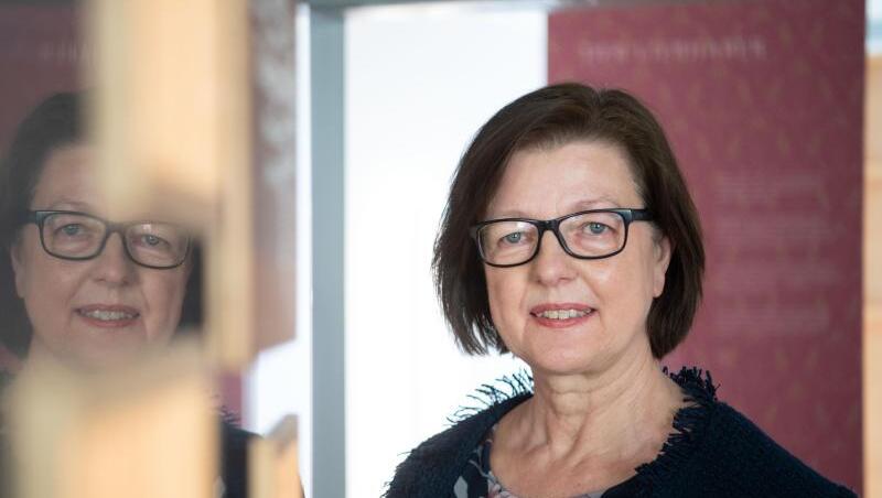 Eva Ehrenfeld, Leiterin des Hölderlinhauses Lauffen. Eva Ehrenfeld, Leiterin des Hölderlinhauses Lauffen.