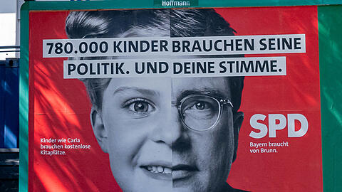 Die Wahlplakate der Bayern-SPD.