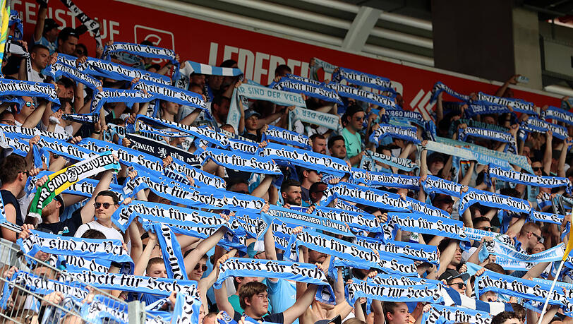Fans des TSV 1860. (Symbolbild)