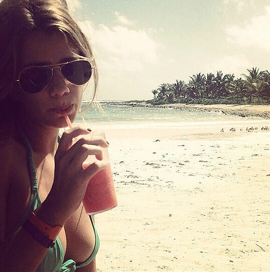 Julia Vigas: So sexy ist die Spielerfrau von FC-Bayern-Neuzugang Thiago Alcántara. Ein Blick in das Instagram-Album der Schönheit