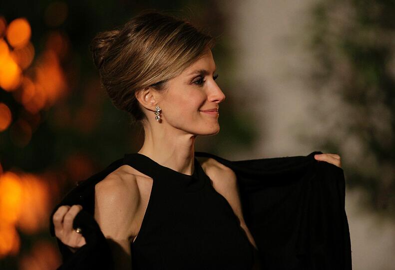 Letizia von Spanien (39) erreichte in der Umfrage drei Prozent.