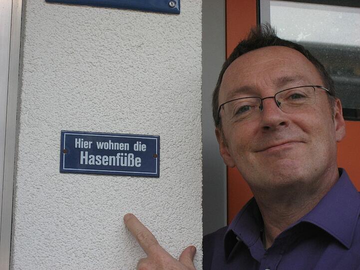 Der 49-jährige Krankenpfleger mag seinen Namen inzwischen gerne.