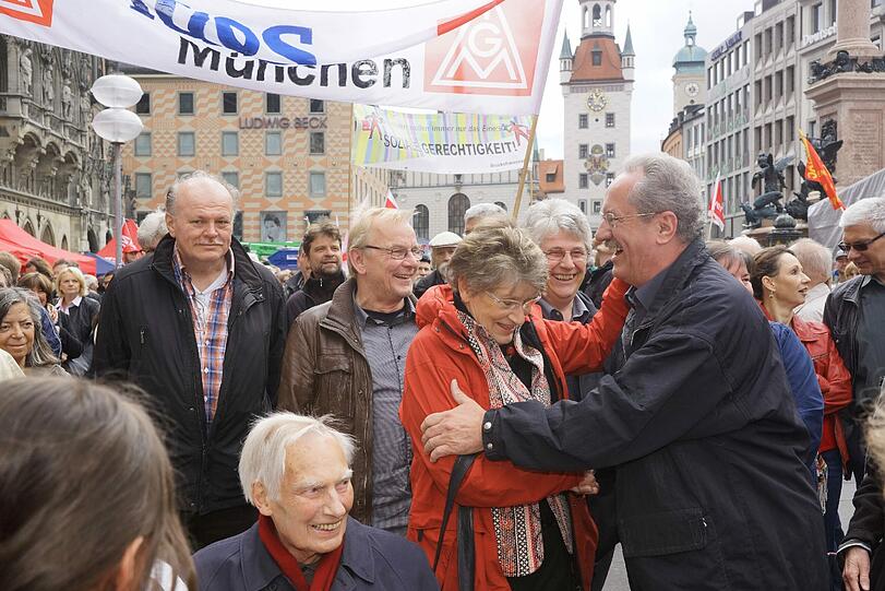 Demo der Gewerkschaften zum 1. Mai in München: Die Bilder