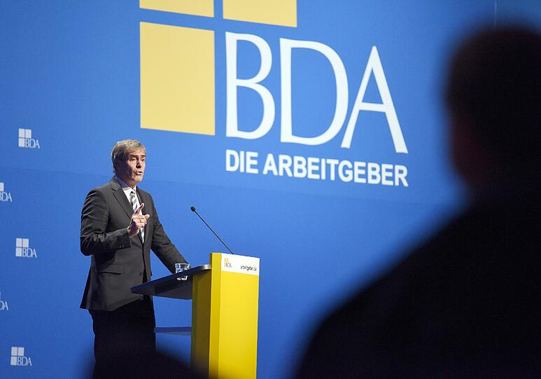 BDA-Präsident Ingo Kramer auf dem Deutschen Arbeitgebertag in Berlin.