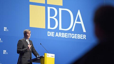 BDA-Präsident Ingo Kramer auf dem Deutschen Arbeitgebertag in Berlin.