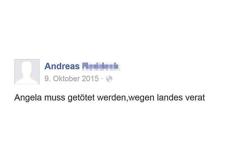 Kommentare wie diese sind für Facebook keine Hetze.