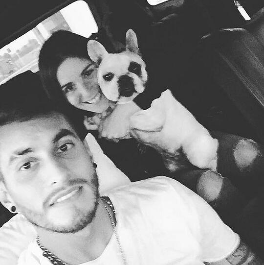 Juventus Turin: Mittelfeldspieler Roberto Pereyra mit seiner Frau Maria Carolina.