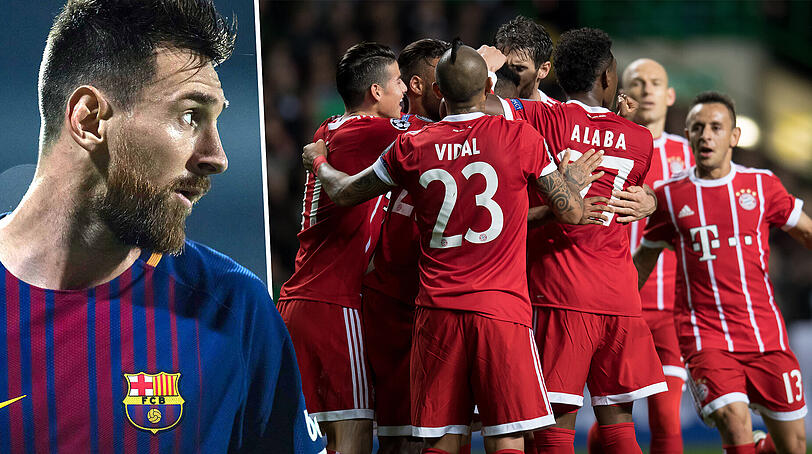 Lionel Messi zählt den FC Bayern zu den Topfavoriten auf den Champions-League-Sieg.