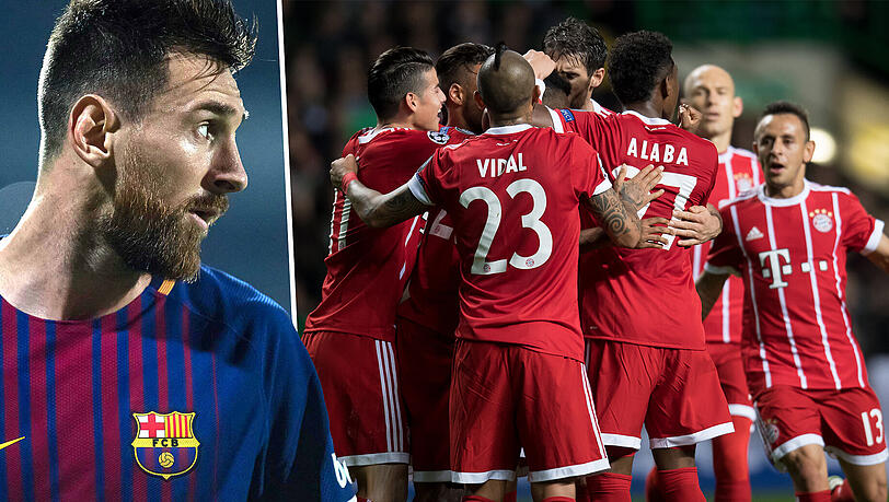 Lionel Messi zählt den FC Bayern zu den Topfavoriten auf den Champions-League-Sieg. Lionel Messi zählt den FC Bayern zu den Topfavoriten auf den Champions-League-Sieg.