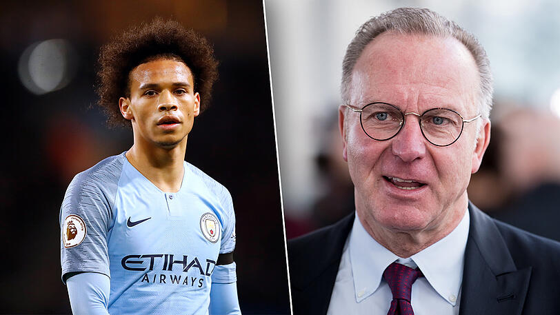 Nun hat auch Vorstandsboss Karl-Heinz Rummenigge das Interesse des FC Bayern an Leroy Sané bestätigt.