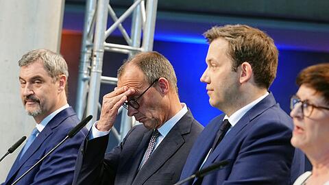 Der voraussichtlich nächste Kanzler Friedrich Merz braucht ein paar Tage Ruhe. (Archivbild)