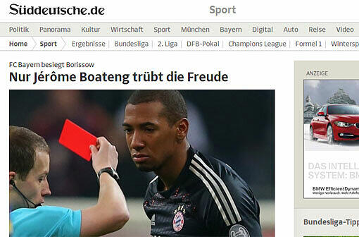 Genau wie die Süddeutsche Zeitung