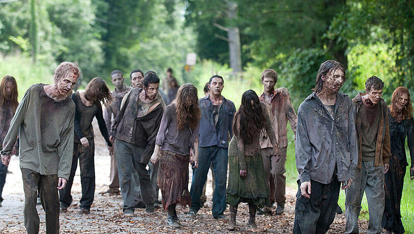 Die Zombies aus "The Walking Dead" essen gerne Schinken Die Zombies aus "The Walking Dead" essen gerne Schinken