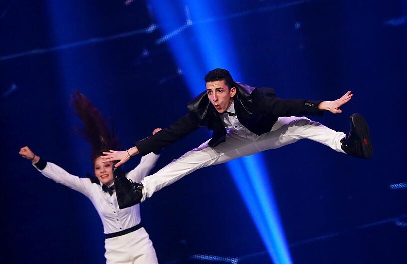 So sehen Sieger aus! Veronika und Daniel gewinnen das "Got to Dance" -Finale. Die Bilder vom Tanzfinale