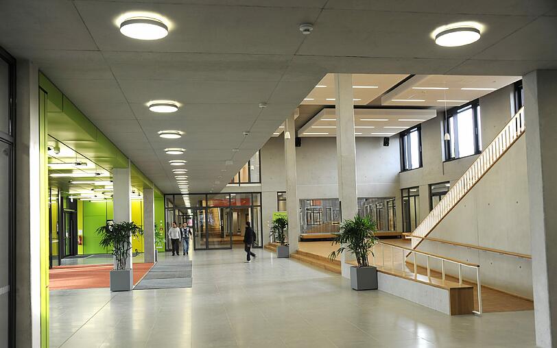 Am Truderinger Gymnasium wird der Ganztagszug ausbegaut.