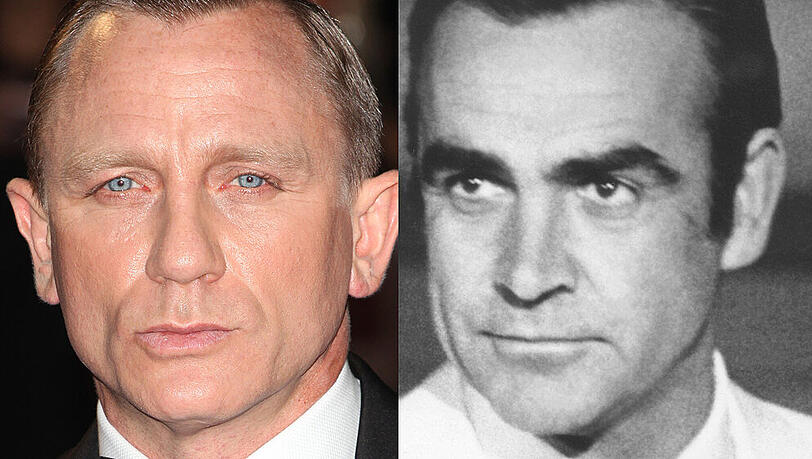 Daniel Craig (li.) hat sich von Sean Connery mit rührenden Worten verabschiedet. Daniel Craig (li.) hat sich von Sean Connery mit rührenden Worten verabschiedet.