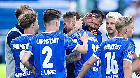 Verabschiedete sich mit einem Sieg von Darmstadt 98: Tobias Kempe.