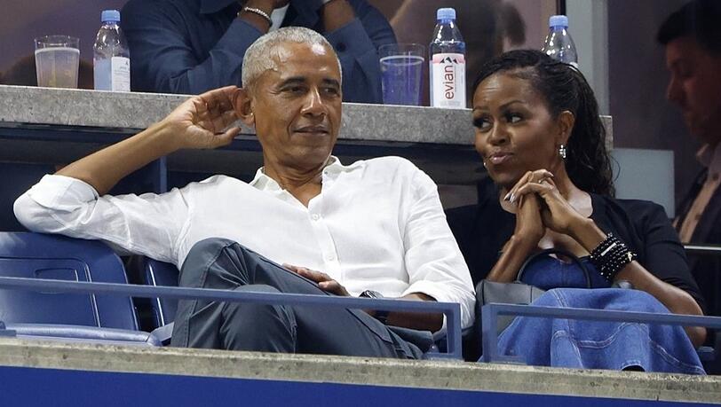 Von Trennung keine Spur: Barack und Michelle Obama führen weiterhin eine glückliche Ehe.