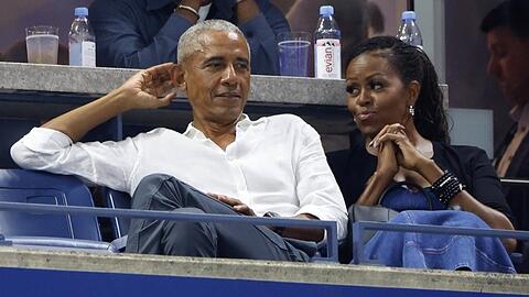 Von Trennung keine Spur: Barack und Michelle Obama führen weiterhin eine glückliche Ehe.