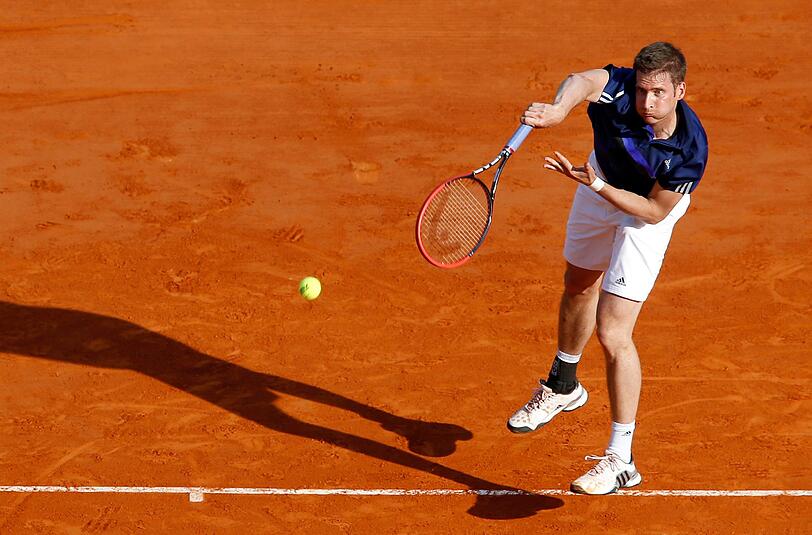 Tennisprofi Florian Mayer (hier bei seinem Comeback in Monte Carlo), wird bei den BMW Open aufschlagen.