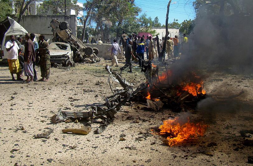 Bei einem Terroranschlag in Mogadischu sind 20 Menschen gestorben.
