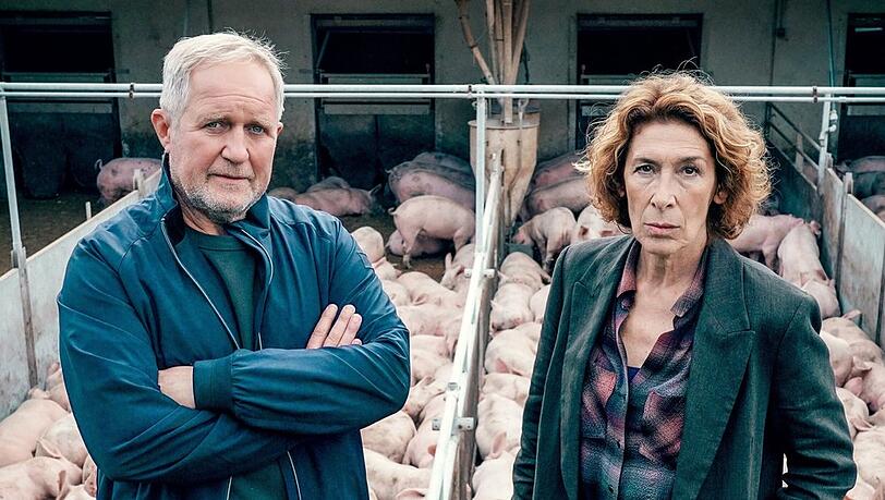 Das "Tatort"-Team Moritz Eisner (Harald Krassnitzer) und Bibi Fellner (Adele Neuhauser) hat wieder tierisch viel zu ermitteln.