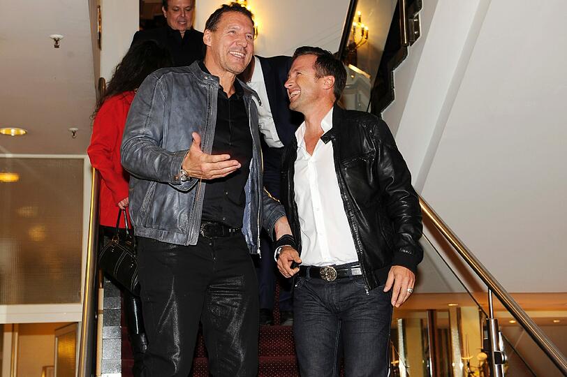 Ralf Moeller und Norbert Dobeleit.