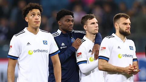 Die HSV-Profis mussten sich gegen Kiel mit einem Punkt zufrieden geben.
