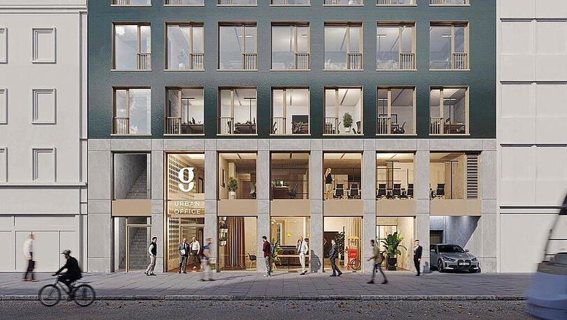 So soll das Haus Ende 2025 aussehen, mit Popcorn-Stand im Erdgeschoss und Kinosaal-Büro im ersten Stock.
