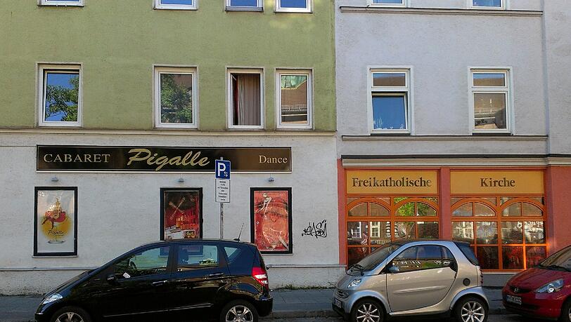 Interessante Nachbarn: Ein Foto aus der Thalkirchner Straße. Interessante Nachbarn: Ein Foto aus der Thalkirchner Straße.