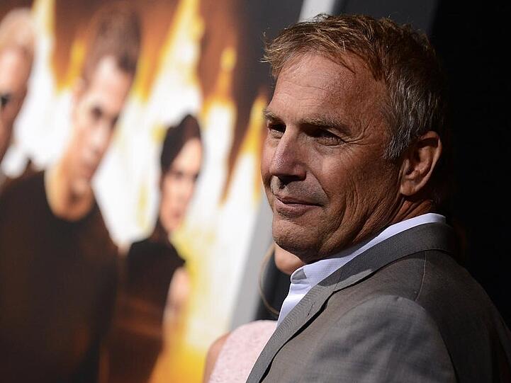Kevin Costner auf der Premiere von "Jack Ryan: Shadow Recruit" in Los Angeles