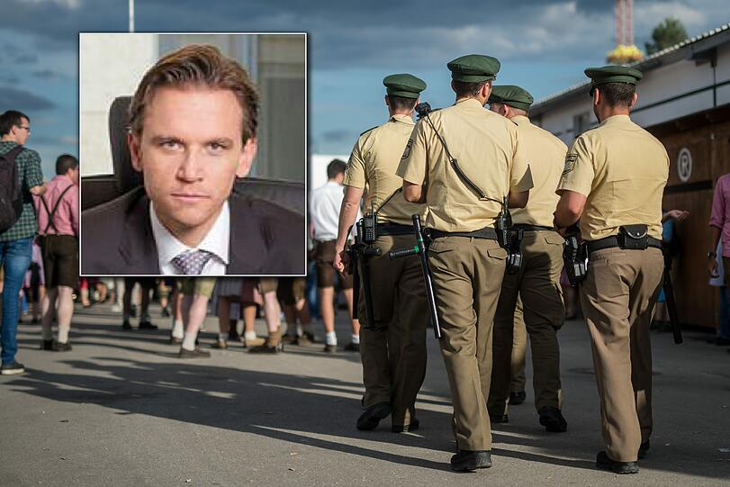 Anwalt Tom Heindl berät Wiesngänger.