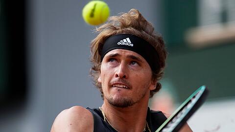 Ist mit Blick auf sein Comeback zurückhaltend: Alexander Zverev.