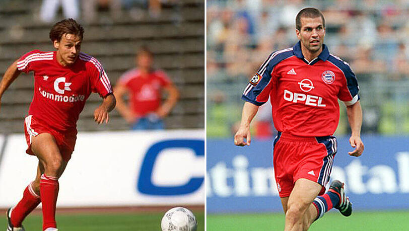 Olaf Thon (links) und Markus Babbel lassen sich das All-Start-Match gegen Manchester United nicht entgehen. Olaf Thon (links) und Markus Babbel lassen sich das All-Start-Match gegen Manchester United nicht entgehen.