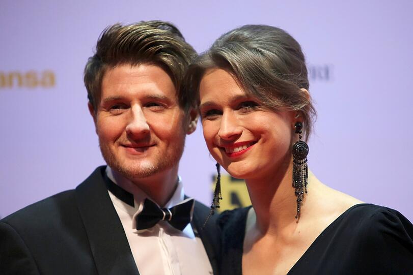Die Fechterin Britta Heidemann und ihr Freund Thorsten Weber.