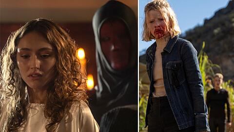 Emily Kusche (l.) und Karoline Schuch in der neuen Staffel "Oderbruch".