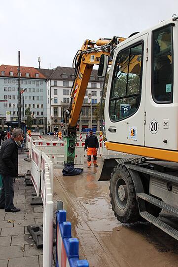 So sieht's seit Mittwoch am Münchner Hauptbahnhof aus: Baustelle soweit das Auge reicht