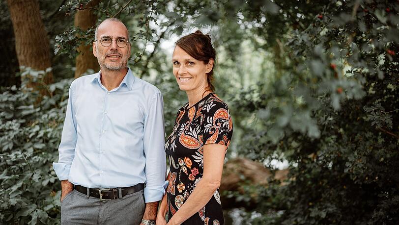 Hauke Goos und Annette Goos. Hauke Goos und Annette Goos.
