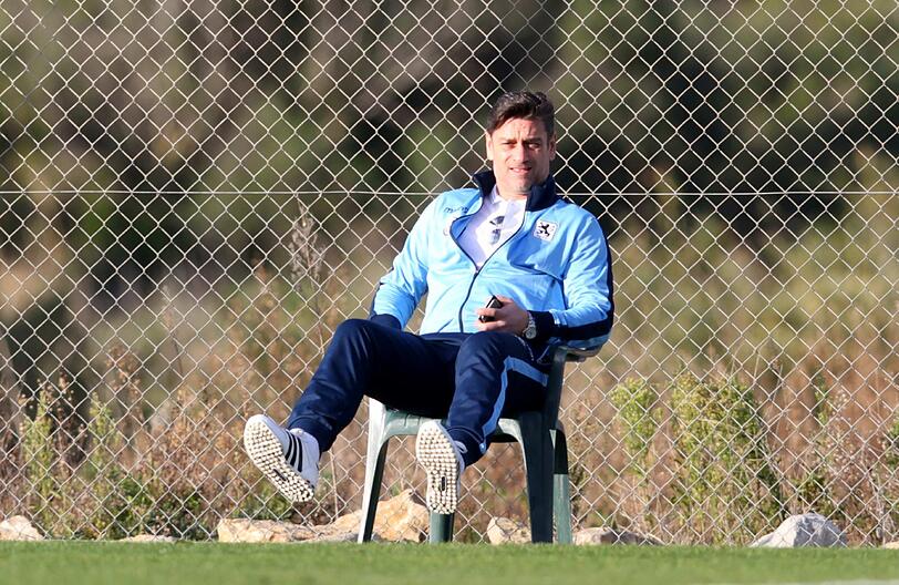 Die Löwen genießen die guten Bedingungen im Trainingslager in Estepona.