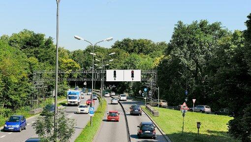 Die Zukunft der ungewöhnlichen Verkehrsführung am Isarring ist offen?