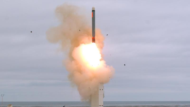 Start eines US-Marschflugkörpers vor der Küste Kaliforniens.