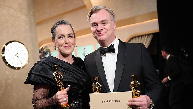 Christopher Nolan und seine Frau Emma Thomas.