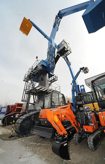 Groß, größer, Bauma: Das sind die Bilder von der Baumaschinen-Messe!