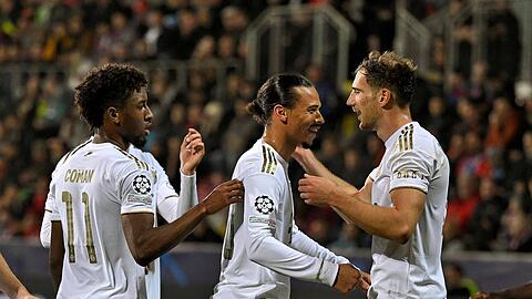 Der FC Bayern gewinnt gegen Viktoria Pilsen mit 4:2.